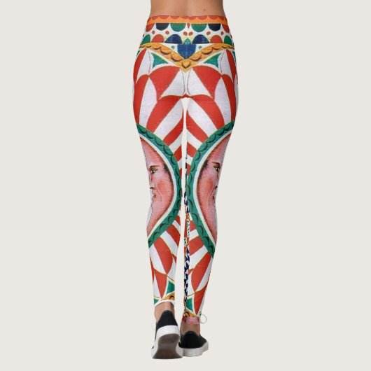 Sicilia Maiolica レギンス (裏面)