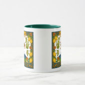 Sicilia Mt.Etna Trinacria Design Mug マグカップ (中央)