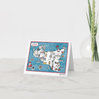 Sicilia Notecard 1 ノートカード