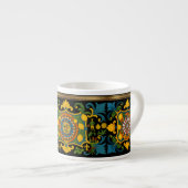 Sicilia Sicilian Pattern Espresso Cup エスプレッソカップ (正面右)