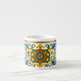 Sicilia Sicilian Pattern Espresso Cup エスプレッソカップ