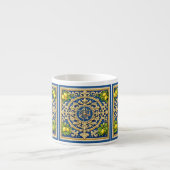 Sicilia Sicilian Pattern Espresso Cup エスプレッソカップ (正面)