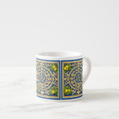 Sicilia Sicilian Pattern Espresso Cup エスプレッソカップ (正面右)