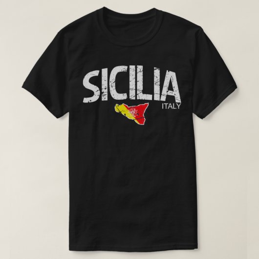 Sicilia Sicilian Sicily Italy Italian Pullover  Tシャツ (デザイン正面)