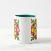 Sicilia Trinacria Sicilian design  マグカップ (中央)