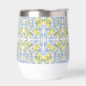 Sicilian Amalfi Lemon Mediterranean Blue Tile (左面)