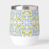 Sicilian Amalfi Lemon Mediterranean Blue Tile (背面)
