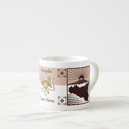 Sicilian Family Personalized Espresso cup エスプレッソカップ