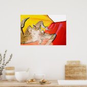 Sicilian Flag ポスター (キッチン)