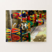 Sicilian Head Planters & Colorful Ceramics | Noto ジグソーパズル (横)