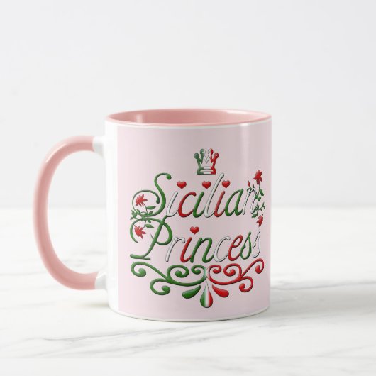 Sicilian Princess Mug マグカップ (左)