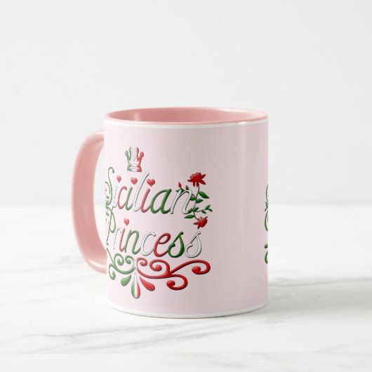 Sicilian Princess Mug マグカップ (正面左)