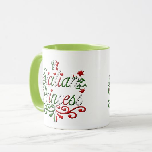 Sicilian Princess Mug マグカップ (正面左)