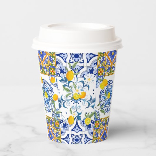 Sicilian style,summer art       紙コップ (正面)