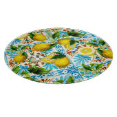  Sicilian style,summer art ,lemons   カッティングボード (角)