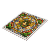 Sicilian Trinacria   タイル (側面)