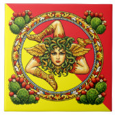 Sicilian Trinacria   タイル (正面)