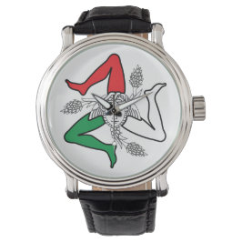 Sicilian Trinacria Medusa Design 腕時計