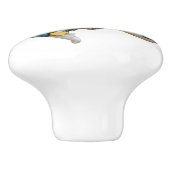 Sicilian Trinacria Medusa -Symbol of Sicily セラミックノブ (側面)