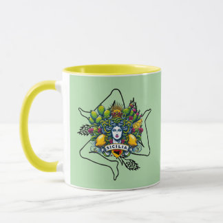 Sicilian Trinacria   Mug マグカップ