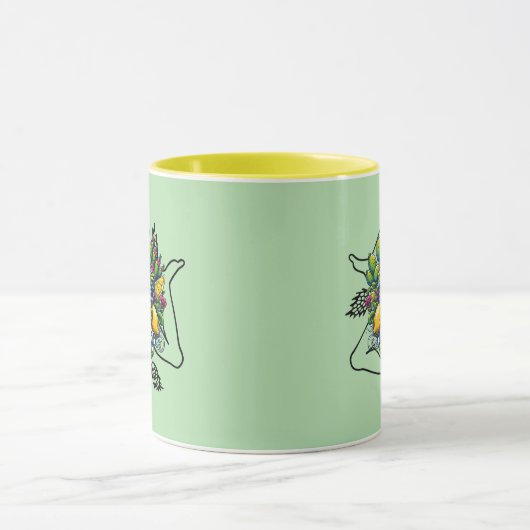 Sicilian Trinacria Mug マグカップ (中央)