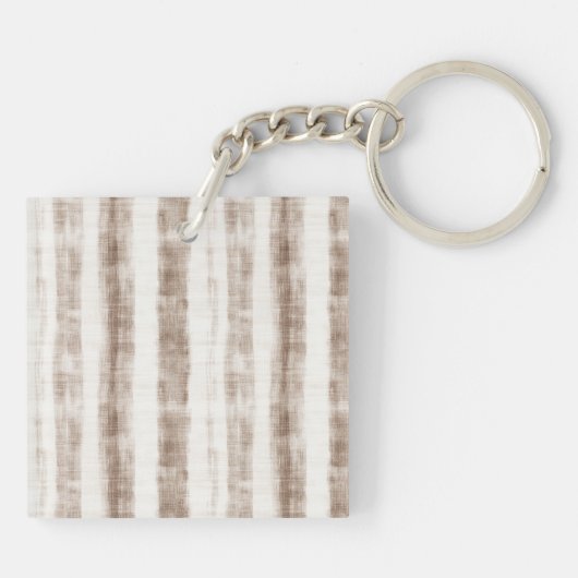 Sicily Cream Rustic Cream Sun Stripes キーホルダー (裏面)