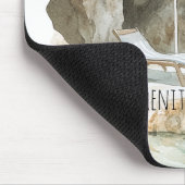 Sicily Italian Ocean Coast マウスパッド (コーナー)