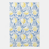 Sicily Rustic Brown Stripes  キッチンタオル (縦)