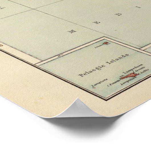 Sicily, Sardinia ポスター (角)