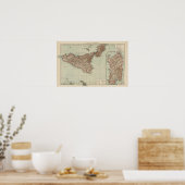 Sicily, Sardinia ポスター (キッチン)