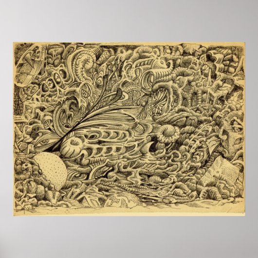 Sick Chamber（病室）, ブライアン・ベンソン ポスター (正面)