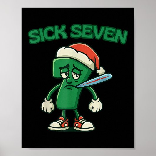 Sick Seven 67 カートゥーンキャラクター クリスマスの楽しみ  ポスター (正面)