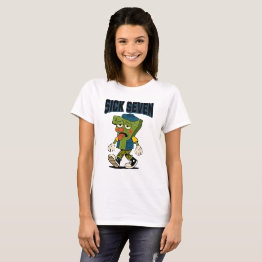 Sick Seven 67 Halloween Costume for Trending Popul Tシャツ (正面フル)