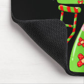 Sick Seven Meme 67 Number Santa Hat Christmas Men マウスパッド (コーナー)