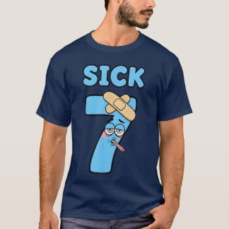 Sick Seven Meme Tee 67 Six Seven Funny Wordplay Tシャツ