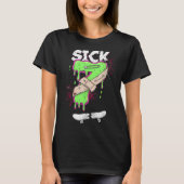 Sick Seven Meme Tee Fun Wordplay Drip  Tシャツ (正面)