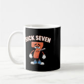 Sick Seven Meme Tee Six Seven Fun Wordplay _6  コーヒーマグカップ (左)