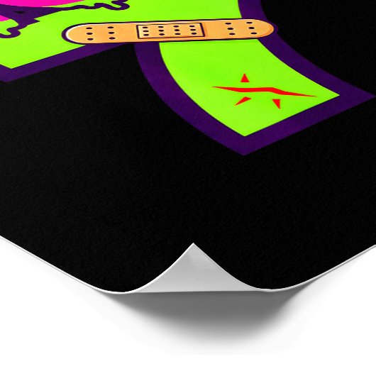 Sick Seven Meme Tee Six Seven Fun Wordplay Drip  ポスター (角)