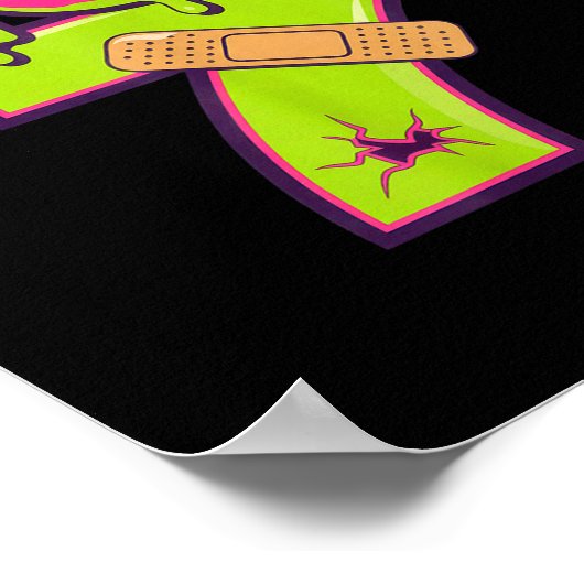 Sick Seven Meme Tee Six Seven Fun Wordplay Drip  ポスター (角)