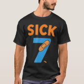 Sick Seven Meme Tee Six Seven Fun Wordplay  Tシャツ (正面)