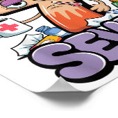 Sick Seven Six Seven 6 7 Funny 67 Gen Alpha Slang  ポスター (角)