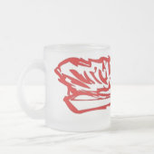 sickheadzによって曇らされるマグ フロストグラスマグカップ (左)