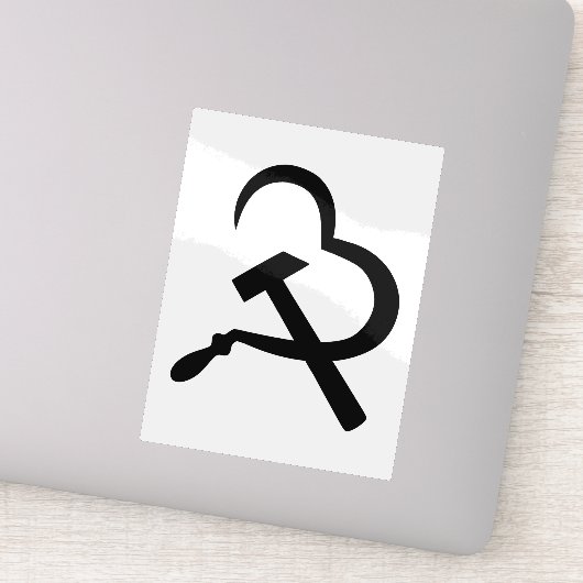 Sickle And Hammer, Heart, Love, Communism シール (詳細)