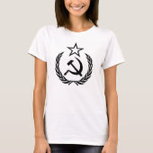 Sickle And Hammer, USSR, CCCP, Communism Tシャツ (正面)