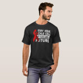 Sickle Cell Anemia Awareness Sickle Cell Warrior Tシャツ (正面フル)