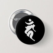 Siddhaṃのアルファベット- Acala 缶バッジ (正面&裏面)