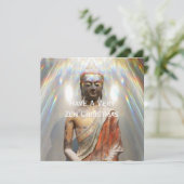 Siddhartha Gautamaの彫像 招待状 (スタンド正面)