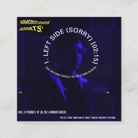 SIDE (離れSORRY) [特別版] エンクロージャーカード (正面)