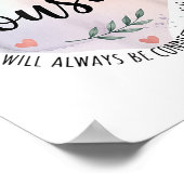 Side By Side Or Miles Apart Cousins Will Always Be ポスター (角)