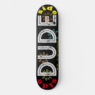 SIDE DUDE OFFICIAL JMT 8 1/4"スケートボードデッキ スケートボード